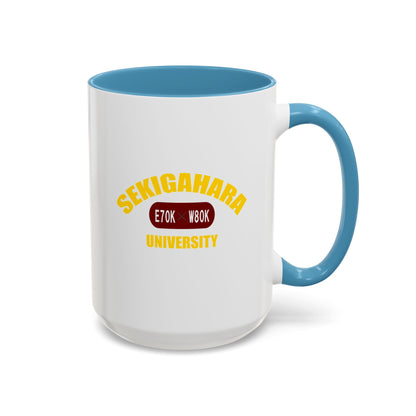 Accent Coffee Mug "Sekigahara University" Fictional University (11, 15oz)