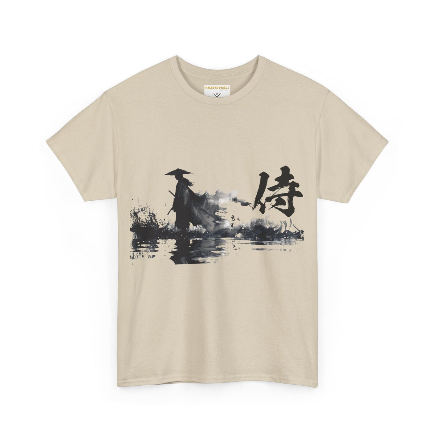 Unisex Heavy Cotton Tee "Samurai in the Wilderness" T-Shirt