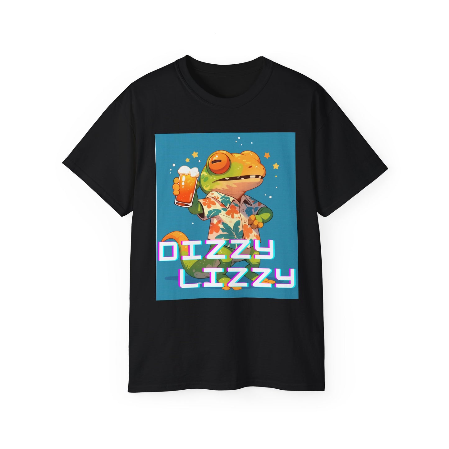 Unisex Ultra Cotton Tee "Dizzy Lizzy" T-Shirt