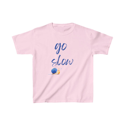 Kids Heavy Cotton™ Tee "Go Slow" T-shirts