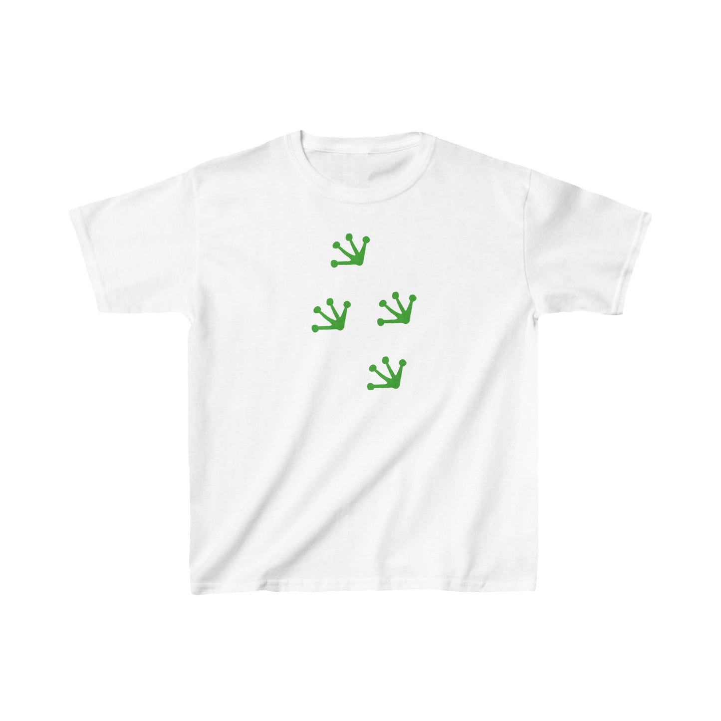 Kids Heavy Cotton™ Tee "Frog Footprints" T-shirts