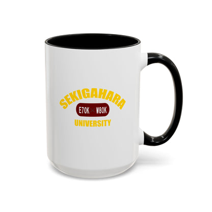 Accent Coffee Mug "Sekigahara University" Fictional University (11, 15oz)