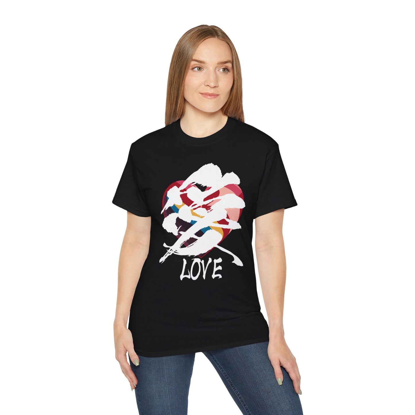 T-shirt Kanji Series "愛 LOVE" Unisex Ultra Cotton Tee