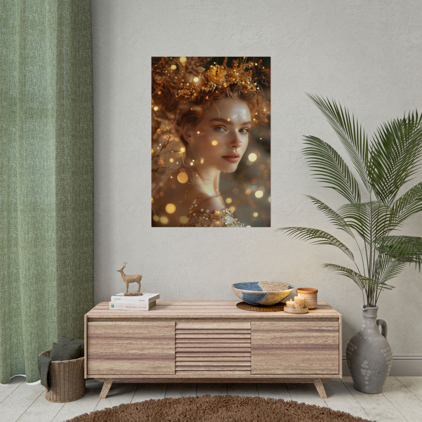 Rolled Posters "Goddess of Golden Light"