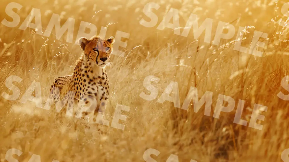 Digital Image Picture Photo Animal Cheetah Background Dl0634