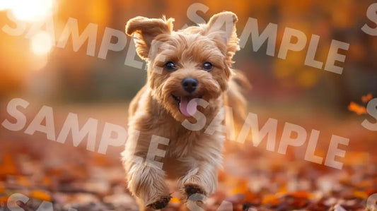 Digital Image Picture Photo Animal Dog Flying Wallpaper Background Dl0123