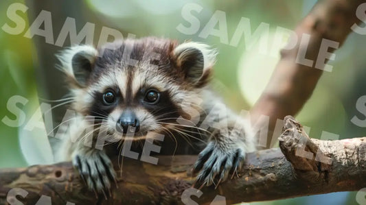 Digital Image Picture Photo Animal Racoon Wallpaper Background dl0816