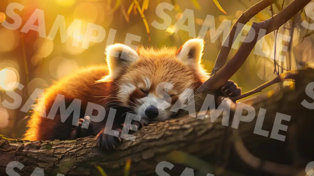 Digital Image Picture Photo Animal Red Panda Wallpaper Background dl0818