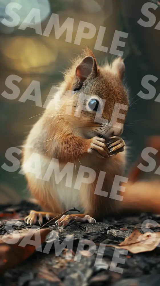 Digital Image Picture Photo Animal Squirrel Wallpaper Background dl0815