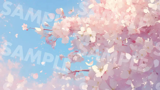 Digital Image Picture Photo Art Flower Sakura Background Dl0629