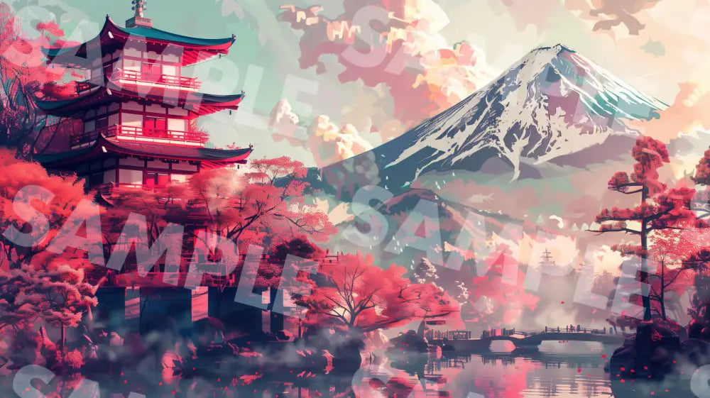 Digital Image Picture Photo Art Japan View Wallpaper Background Dl0362