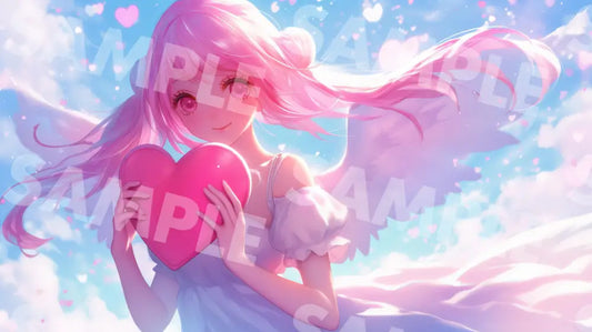 Digital Image Picture Photo Art Love Cupid Wallpaper Background Dl0386