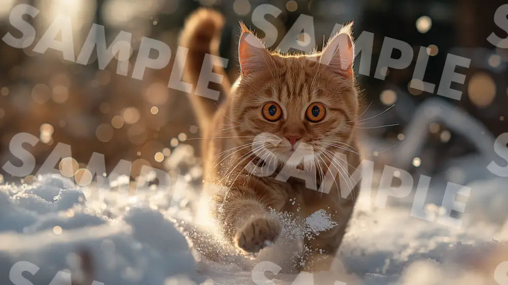 Digital Image Cat Wallpaper Dl0032