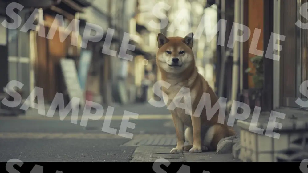 Digital Image Picture Photo Dog Shiba Wallpaper Background Dl0469