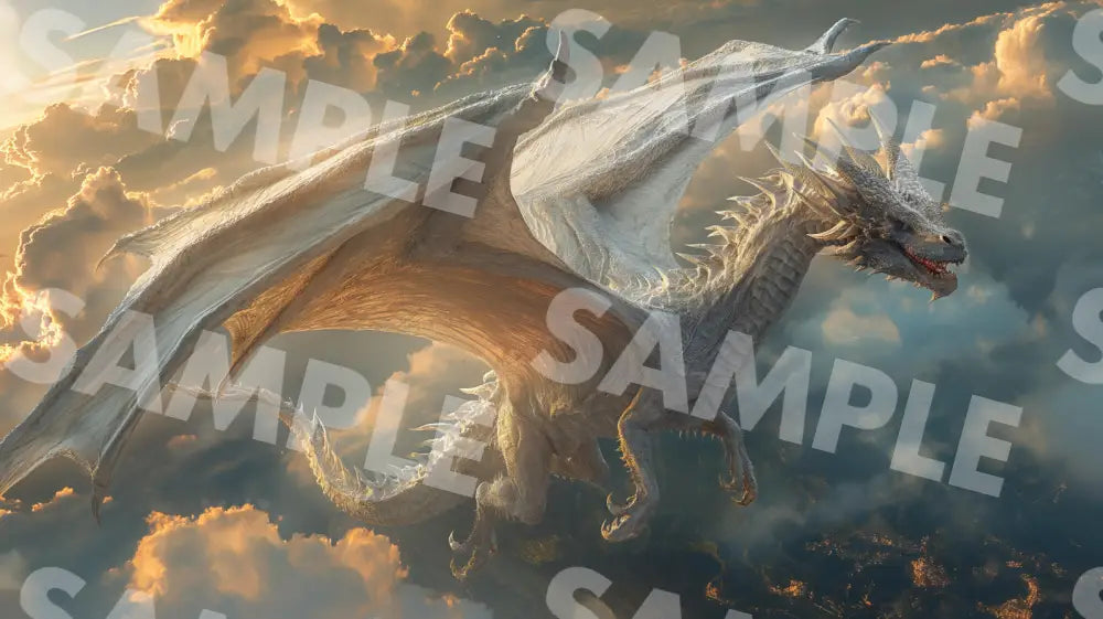 Digital Image Picture Photo Dragon Flying Movie Wallpaper Background Dl0349