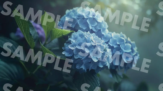 Digital Image Picture Photo Hydrangea Wallpaper Background Dl0540