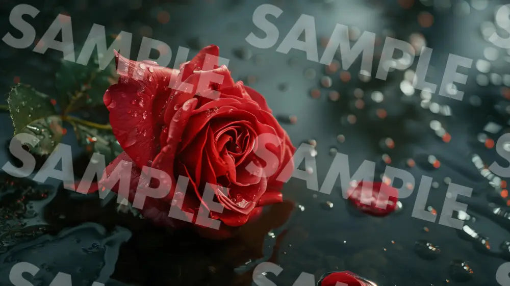 Digital Image Picture Photo Flower Rose Background Dl0588