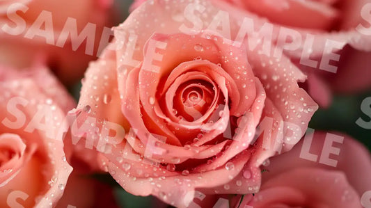 Digital Image Picture Photo Flower Rose Background Dl0589