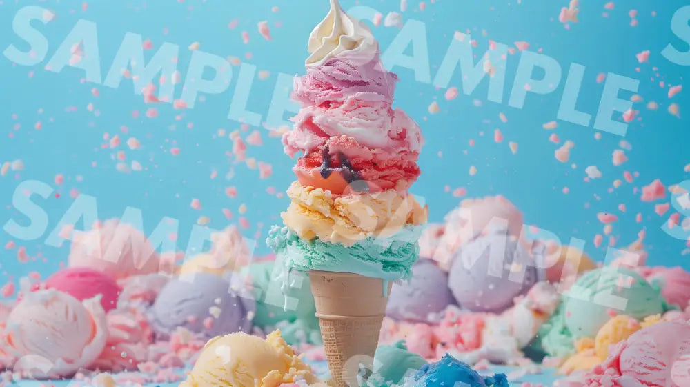 Digital Image Picture Photo Food Ice Creams Wallpaper Background dl0756