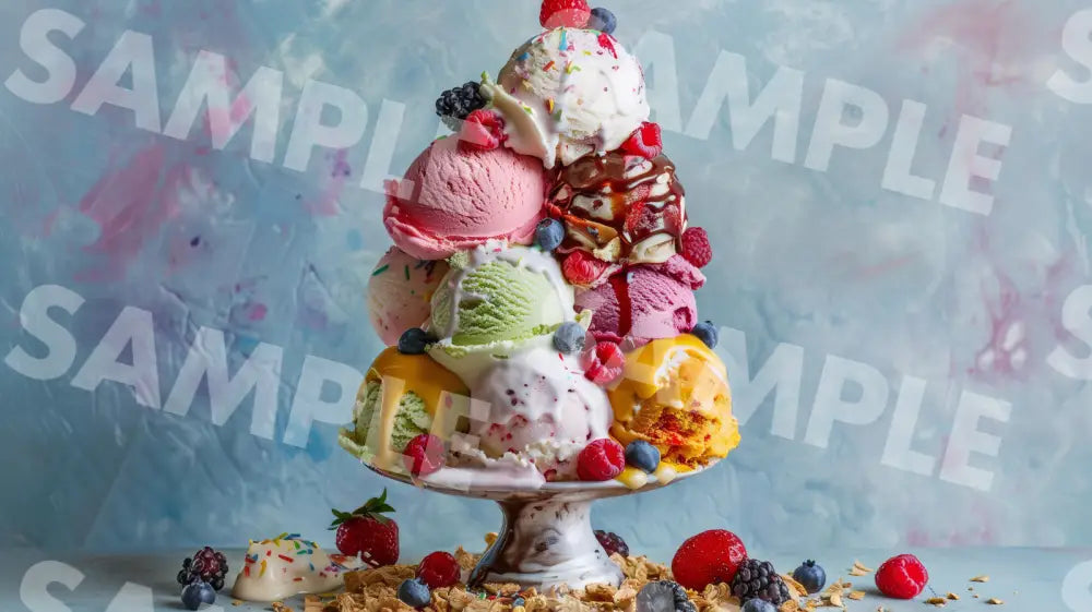 Digital Image Picture Photo Food Ice Creams Wallpaper Background dl0757