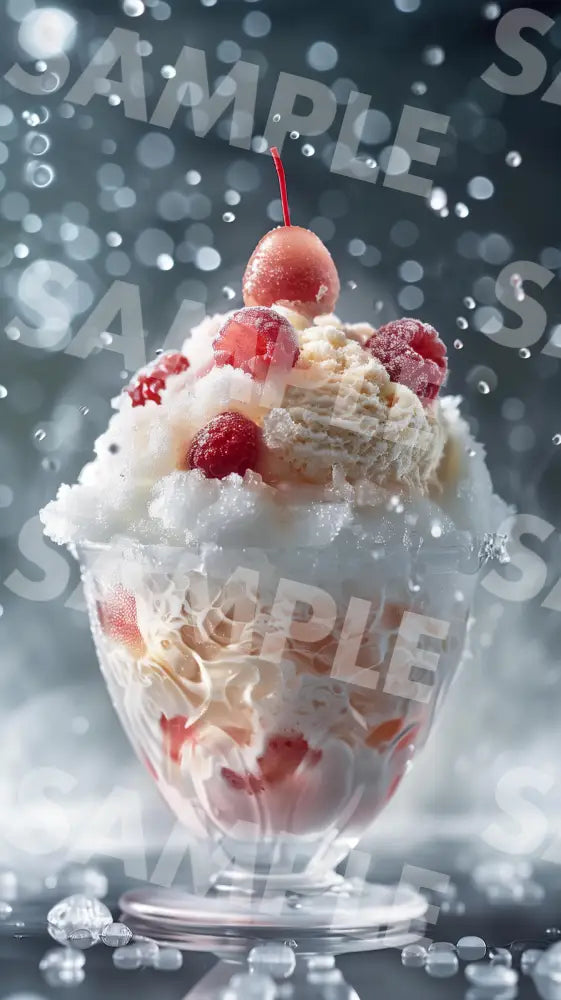 Digital Image Picture Photo Food Shaved Ice Wallpaper Background Dl0405