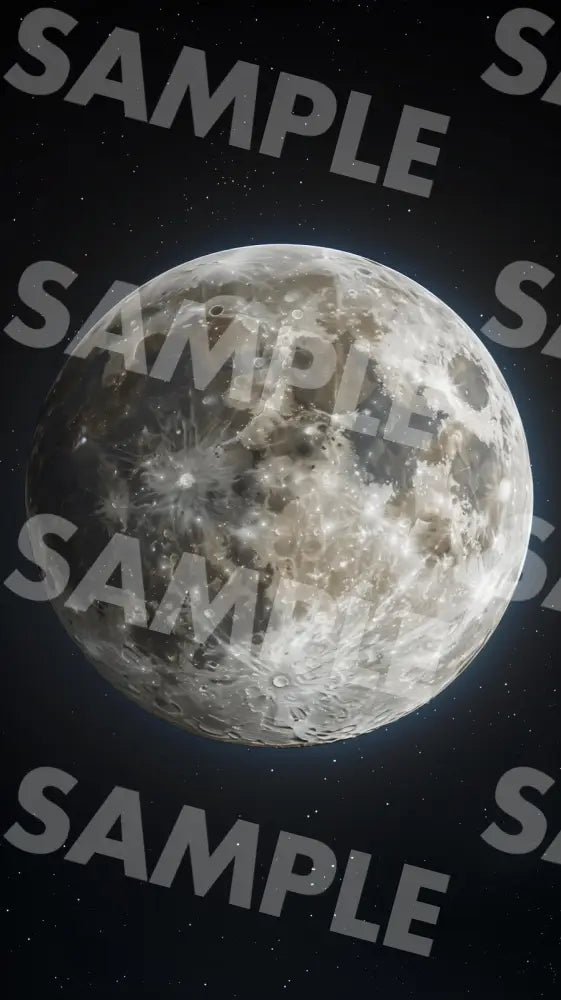 Digital Image Picture Photo Moon In The Sky Wallpaper Background Dl0533