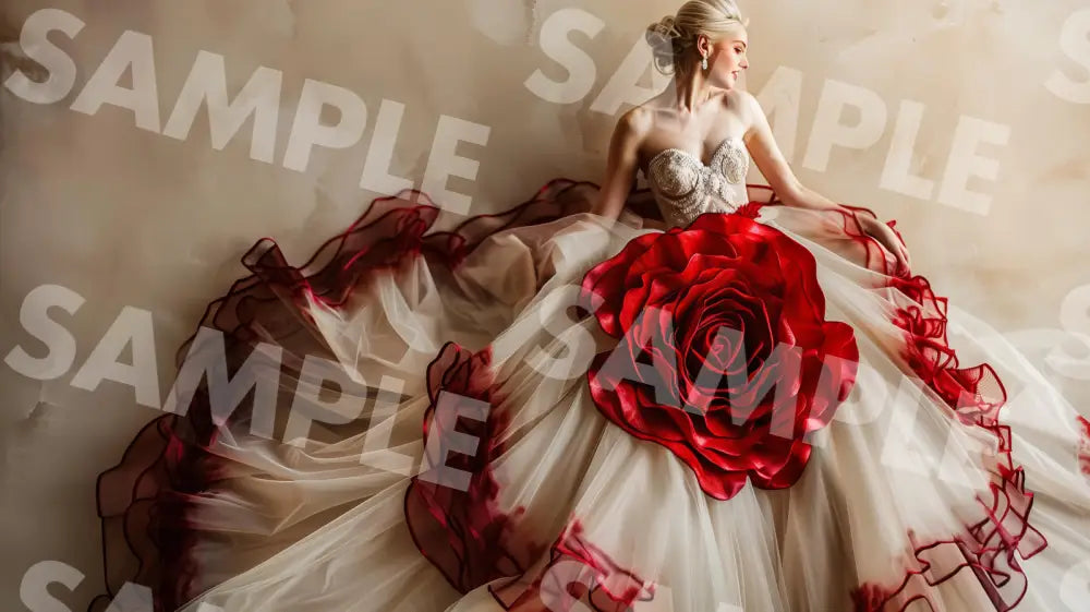 Digital Image Picture Photo Woman Wedding Dress Wallpaper Background Dl0419