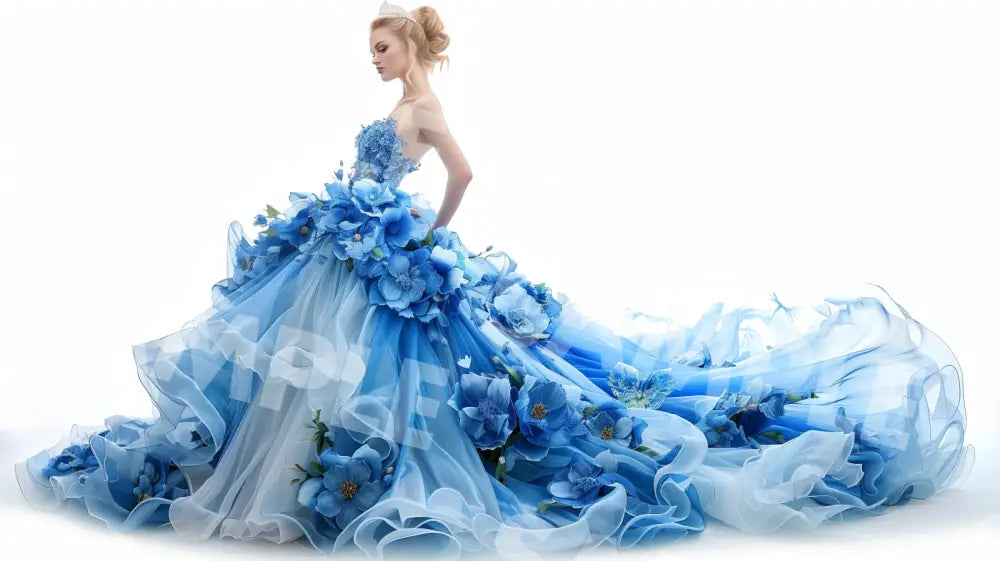 Digital Image Picture Photo Woman Wedding Dress Wallpaper Background Dl0420